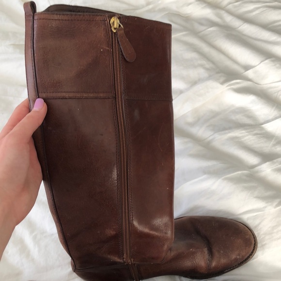 Tory Burch boots, size 7.5, soles have wear - Picture 3 of 6